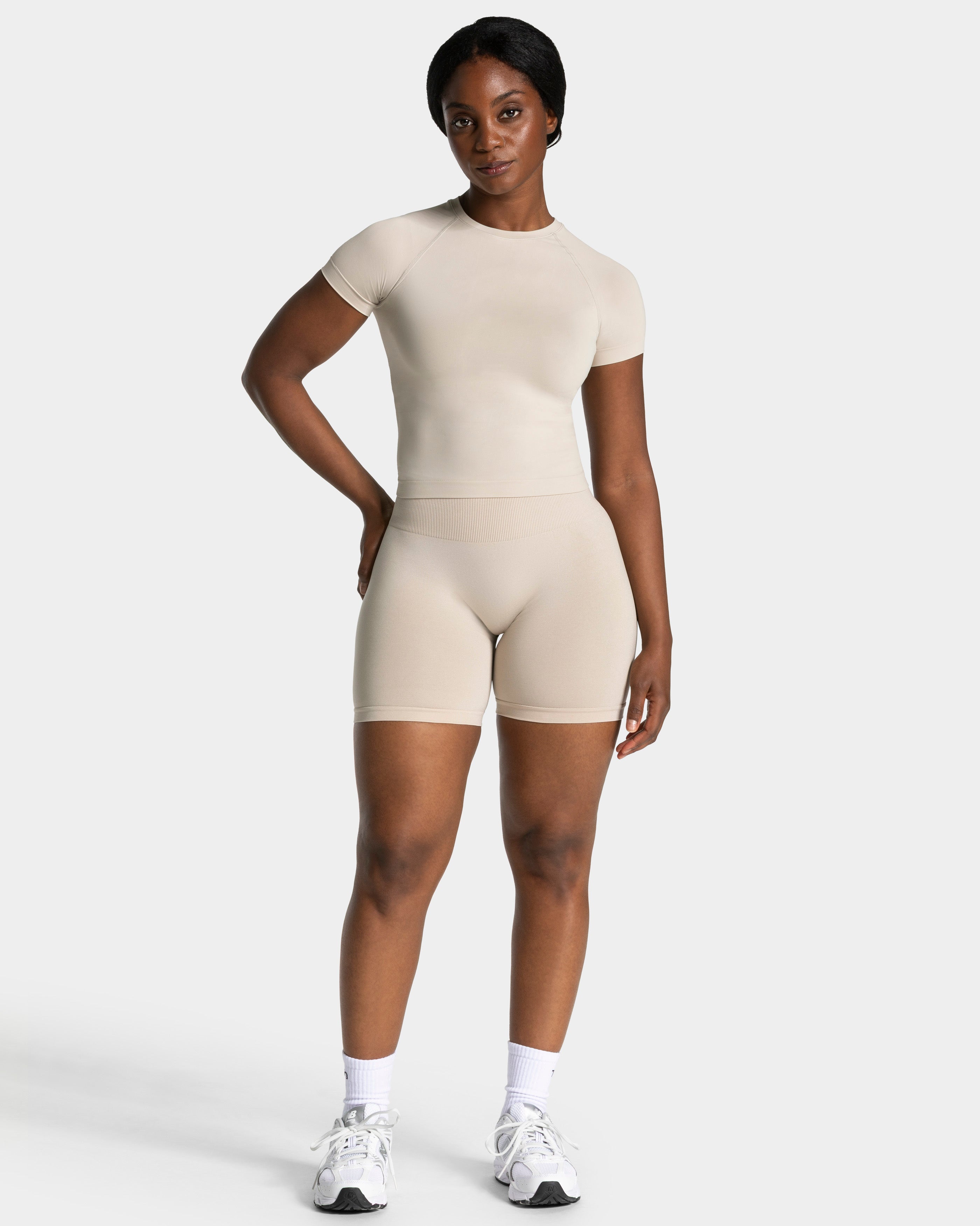 Zeitloses Pro T-Shirt „Cream“